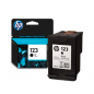 HP 123 cartouche d'encre Advantage noire authentique (F6V17AE)